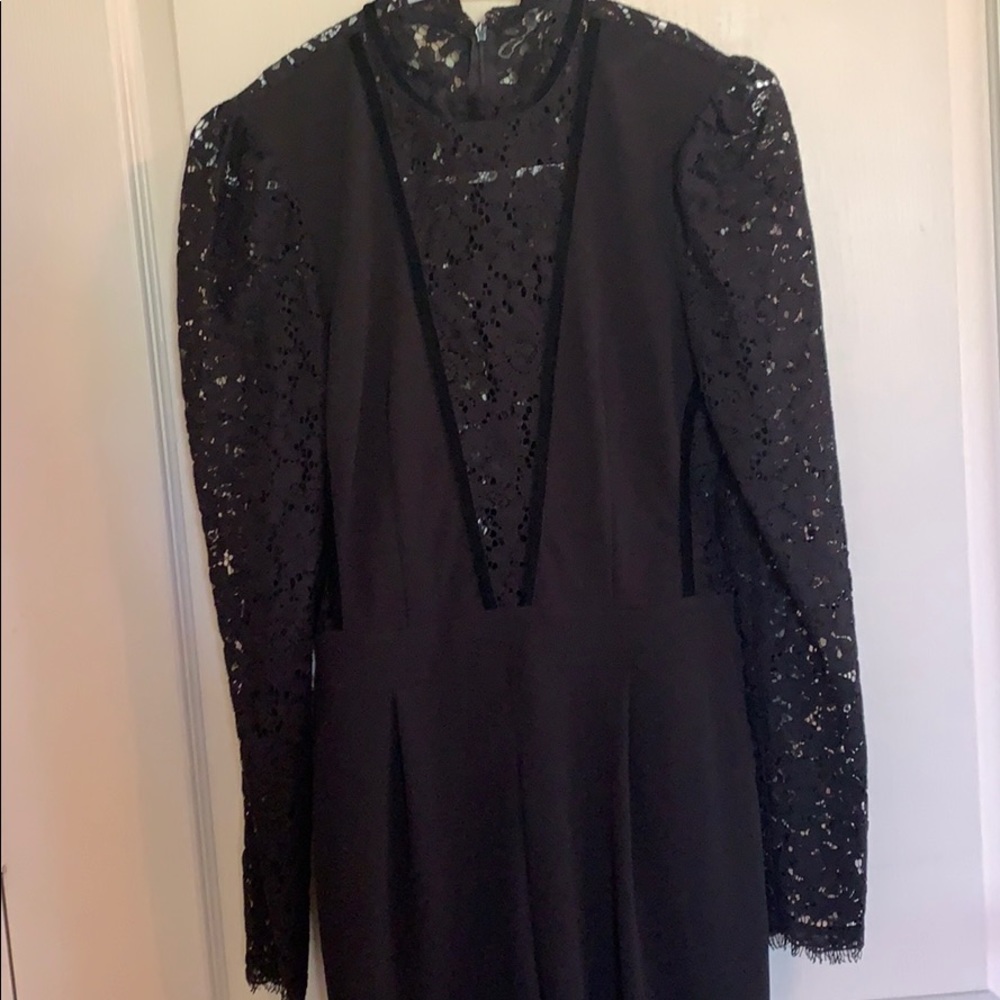 Black Express lace Pant suit